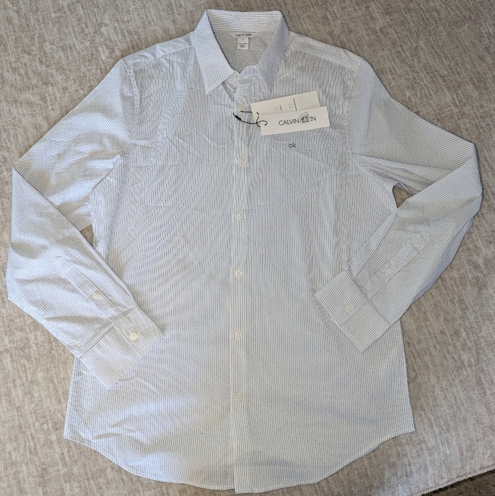 Calvin Klein Men's White Shirt
